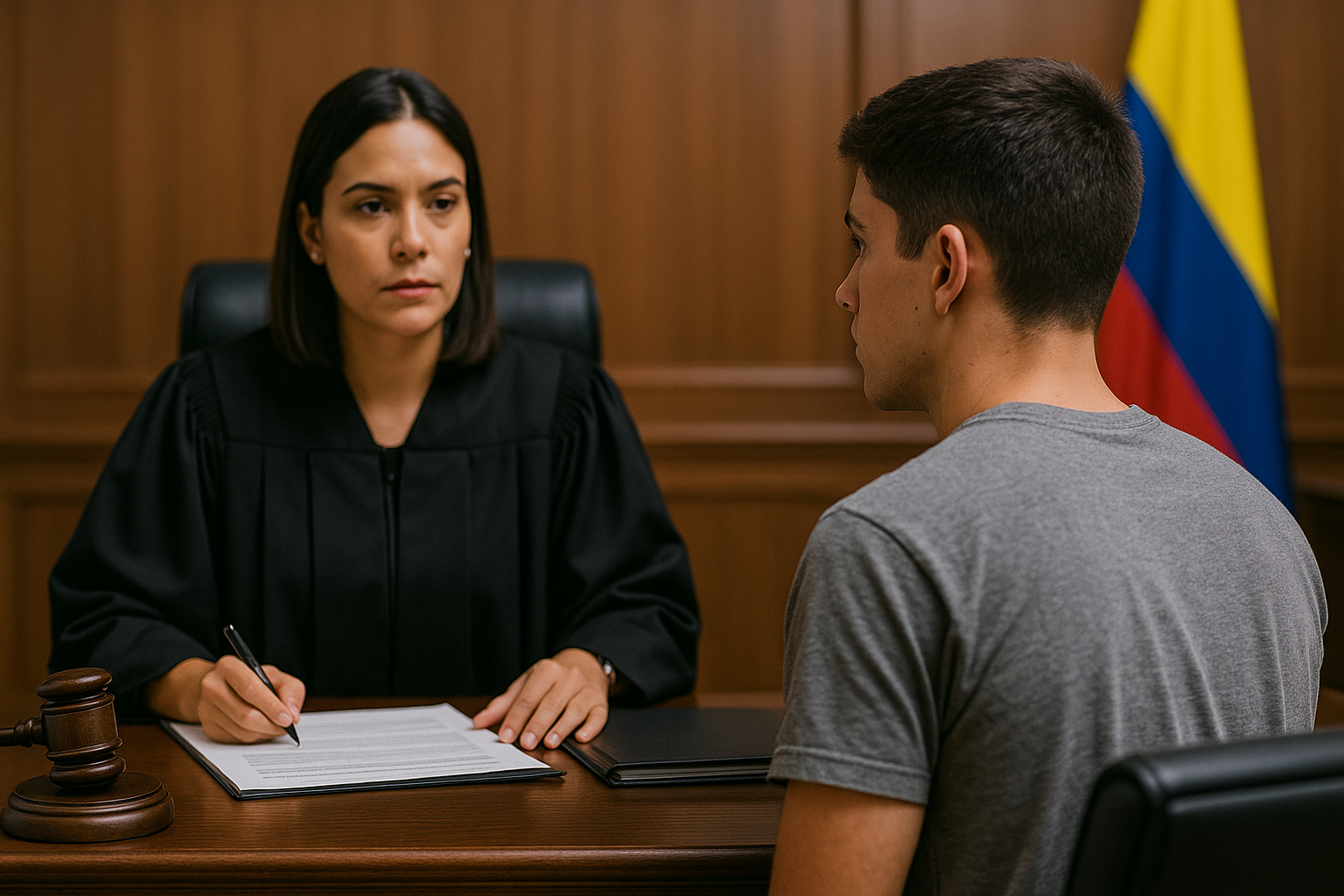 ¿Quién fija la cuota alimentaria para mayores de edad en Colombia?